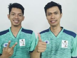 Bulutangkis Sumbang Emas PWI Jatim di Pekan Olahraga  Wartawan Nasional XIII