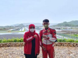 Mario Sebut Khofifah Berperan Besar dalam Kesuksesannya di Moto3 2022