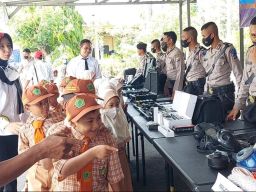 Polres Nganjuk Dorong Siswa Jadi Pelopor Keselamatan Lalu Lintas