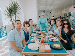 Calli Mera, Resto Nuansa Pegunungan Usung Little Santorini Yunani