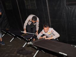 Polres Malang Dirikan Posko Siaga Bencana di Perbatasan Malang - Lumajang