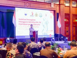 Bawaslu Jatim Gelar Sosialisasi Pencegahan Pelanggaran Netralitas ASN, TNI, POLRI dalam Pemilu 2024