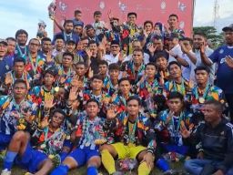 Raih Emas Sepakbola, Sempurnakan Gelar Juara Umum Kabupaten Pidie di Pekan Olahraga Aceh ke XIV