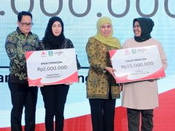 Pengusaha Ultra Mikro Prokesra Dapat Kredit Berbunga Rendah Dari Pemprov Jatim Melalui Bank UMKM