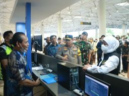 Hadapi Libur Nataru, Forkopimda Jatim Cek Kesiapan Moda Transportasi, Pelabuhan, Bandara dan Termina