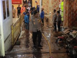 Banjir Melanda Kampung Ledok  Kaliwates Jember