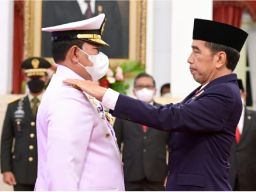 Presiden Jokowi Lantik Yudo Margono sebagai Panglima TNI
