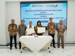 Bank Jatim dan RSU Brimedika Jalin Kerjasama Layanan Kesehatan Pegawai