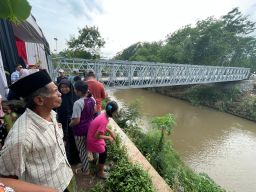 Empat Bulan Setelah Putus, Jembatan Kregenan Probolinggo Kembali Dapat Dilintasi Warga