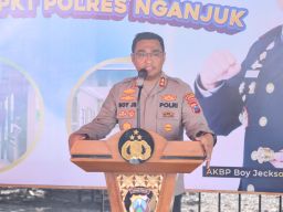 Kapolres Nganjuk : Dana Pembangunan Gedung SPKT harus Bisa Dipertanggungjawabkan