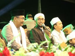 Polres Nganjuk Bersholawat, Kapolres Nganjuk Ajak Jaga Kerukunan Antar Umat Beragama