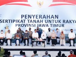 PTSL Jatim Tahun 2022 Capai 100 Persen