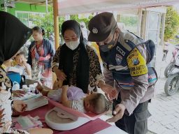 Polresta Mojokerto Dukung Pemerintah Cegah Stunting pada Anak