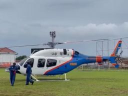 Upaya Pilot Helikopter Polda Jatim Saat Selamatkan Rombongan Kapolda Jatim