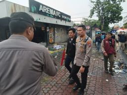 Polisi Tahan Tujuh Orang Tersangka Aksi Pengrusakan di Kantor Arema FC Malang