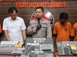 Dalam Tiga Pekan, Polres Malang Berhasil Amankan 11 Tersangka Kasus Narkoba
