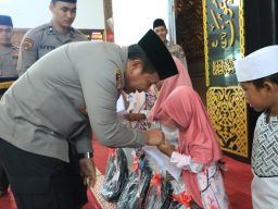 Meneladani Sejarah Nabi Muhammad SAW, Polda Jatim Peringati Isra Mi raj