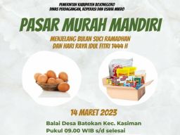 Pemkab Bojonegoro Gelar Pasar Murah Menyambut Ramadhan 1444 H