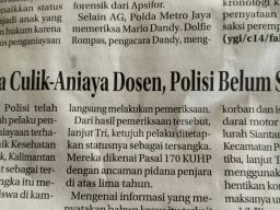 Tugas Dosen Semakin Berat Saja!