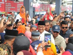 Datang ke Surabaya, Anies Diteriaki Presiden