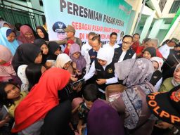 Peresmian Pasar Perak Jombang, Gunakan Sistem Pembayaran Elektronik Terintegrasi