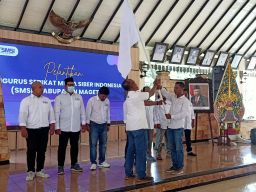 Pengurus SMSI Magetan Dilatik, Bupati Suprawoto: Mari Majukan Magetan