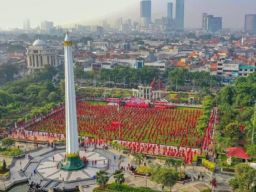 Galakkan Hidup Sehat, 5.000 Kader PDIP Gelar Sicita di Tugu Pahlawan