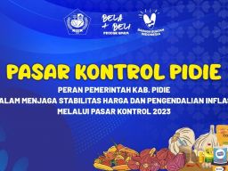 Pasar Kontrol, Upaya Untuk Jaga stabilitas Harga, Pengendalian Inflasi Dan Pemberdayaan UMKM Pidie