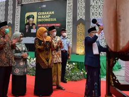Tingkatkan Kesejahteraan Masyarakat, Wapres Luncurkan Gerakan Wakaf