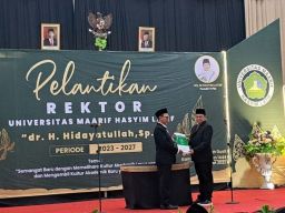 Dr. Hudiyatullah Sp.S Dilantik sebagai Rektor Universitas Maarif Hasyim Latif  Sidoarjo