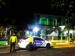 Satlantas Polres Nganjuk Gelar Razia Balap Liar dan Knalpot Brong, 7 Motor diamankan
