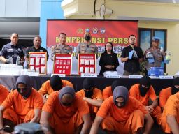 Polres Tulungagung Berhasil Ungkap 189 Kasus pada Operasi Pekat Semeru 2023