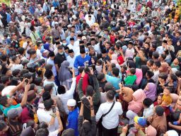 Memulai Safari Ramadhan di Madura AHY Ngabuburit sambil Nikmati Musik Uldaul