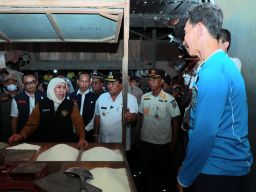 Di Pasar Wage Nganjuk Pedagang Banyak Menjual Beras Premium