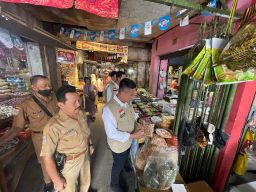 Satgas Pangan Polres Malang Cek Harga dan Stok Sembako Jelang Idul Fitri 1444 H