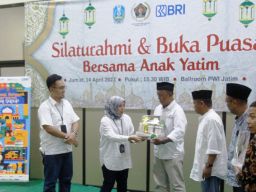 Buka Puasa Bersama PWI Jatim, Lutfil Hakim: Minta Doa, Agar Wartawan Bisa Istiqmah dan Amanah