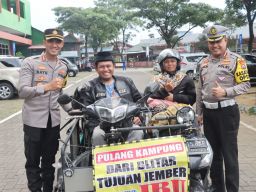 Mudik Aman dan Lancar,  Warga Sampaikan Terima Kasih Aparat TNI/POLRI