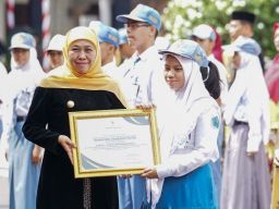 Hardiknas 2023, Gubernur Khofifah Ajak Insan Pendidikan Wujudkan Merdeka Belajar