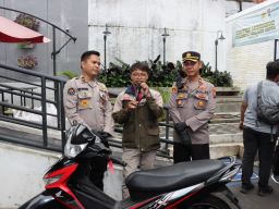 Tidak Percuma Lapor Polisi, Warga Kota Malang Ini Bahagia Motornya Yang Dicuri Telah Kembali
