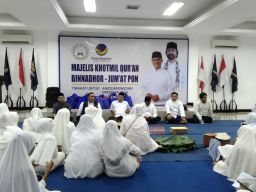 Tirakat Menangkan Anies di Pilpres 2024, NasDem Jatim Launching Majelis Qur'an Binnadhor Jumat Pon