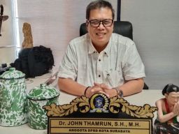 Wakil Ketua Pansus Raperda P4GN Ajak Masyarakat Surabaya Perangi Narkotika