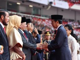 Hadiri HUT ke-77 Bhayangkara, Ketua DPD RI Berharap Polri Tingkatkan Pelayanan