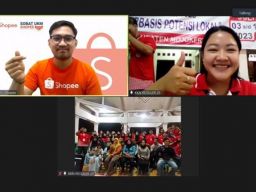 Datangkan Shopee, Ajak UMKM Desa Gedangan Manfaatkan Pemasaran Online