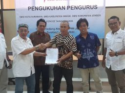 Tiga Kepengurusan SMSI Kota dan Kabupaten di Jatim Resmi Dikukuhkan