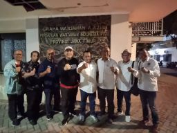 Silaturahmi ke PWI Jatim, Zulmansyah Akui Dapat Pengetahuan Baru