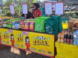 Alfamart Gelar Bazar Murah di Lapangan Palapa Rembang