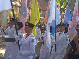 Start Dari Sidoarjo Kirab Pemilu 2024 Jalur V di Jawa Timur