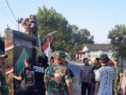 Kapolres Nganjuk Apresiasi Warga Pagar Nusa yang Bongkar Sendiri Tugu Perguruan Pencak Silat