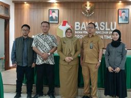 Bawaslu Jatim Bersama Dinas Kominfo Kerjasama Penyaluran Informasi Dan Perangi Hoax Pemilu 2024