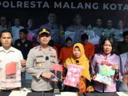 Polresta Malang Ungkap Sindikat Penjualan Bayi Di Medsos